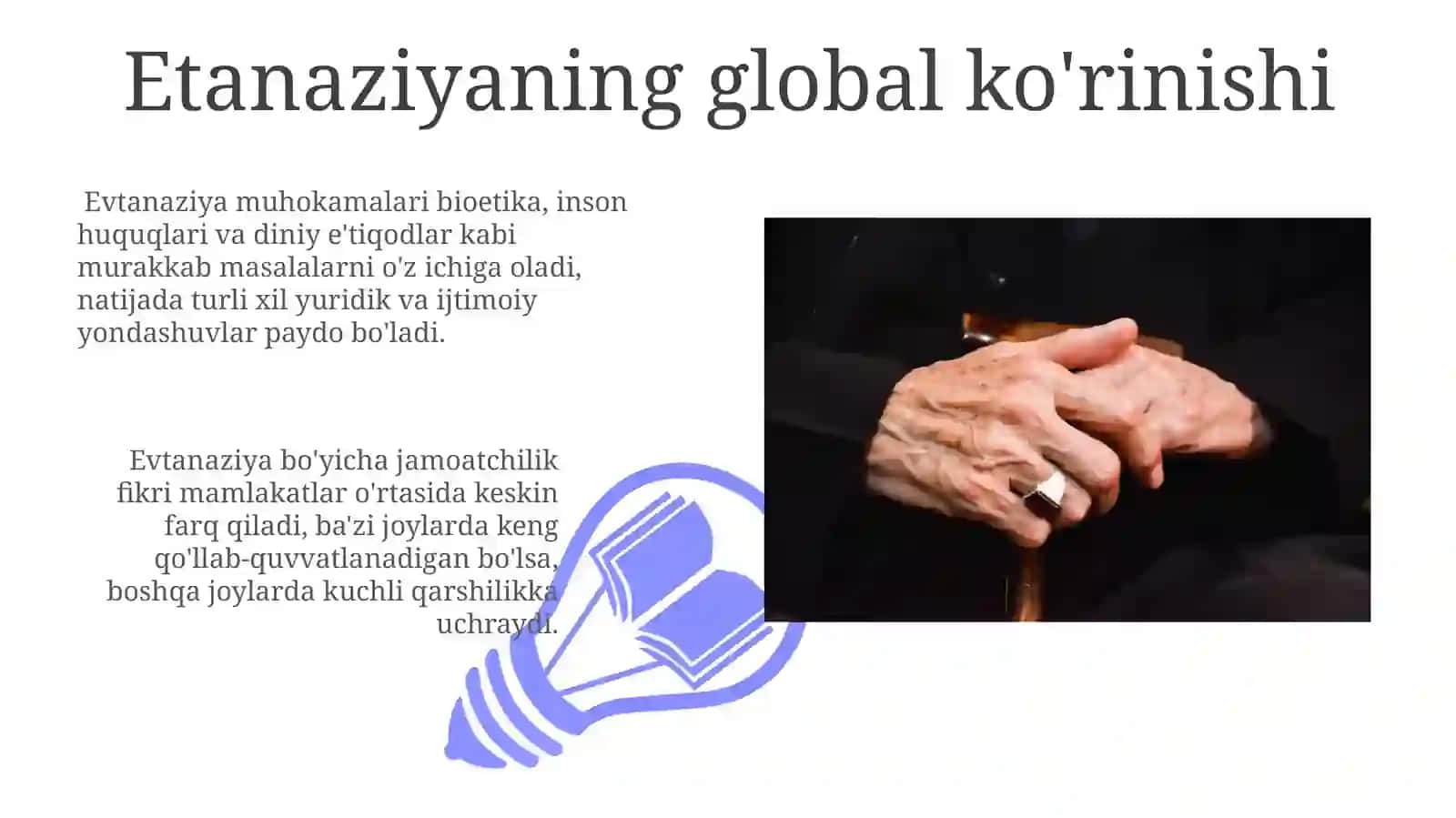 Evtanoziya muammolari 3