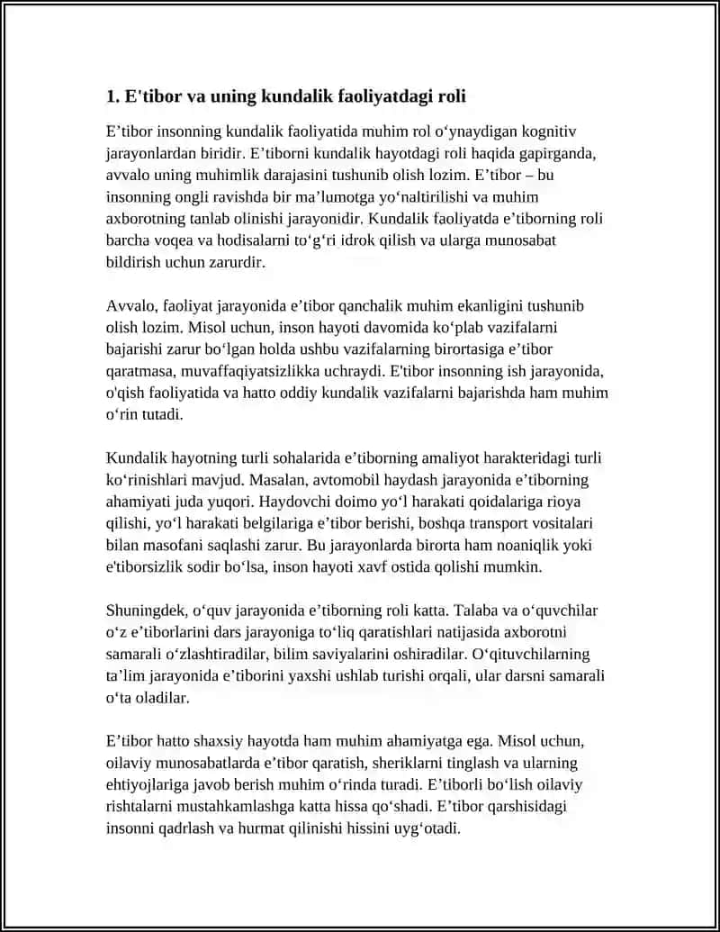 KOGNITIV JARAYONLARNING INSON HAYOTIDAGI O'RNI 3