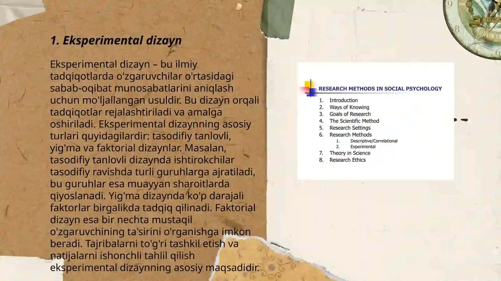 Eksperimental psixologiya metodlari 3