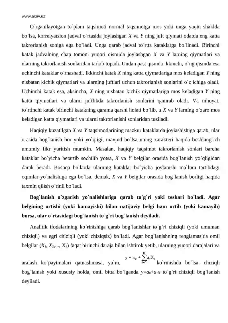 O`zaro bog`lanishlar haqida tushuncha va ularning turlari 3