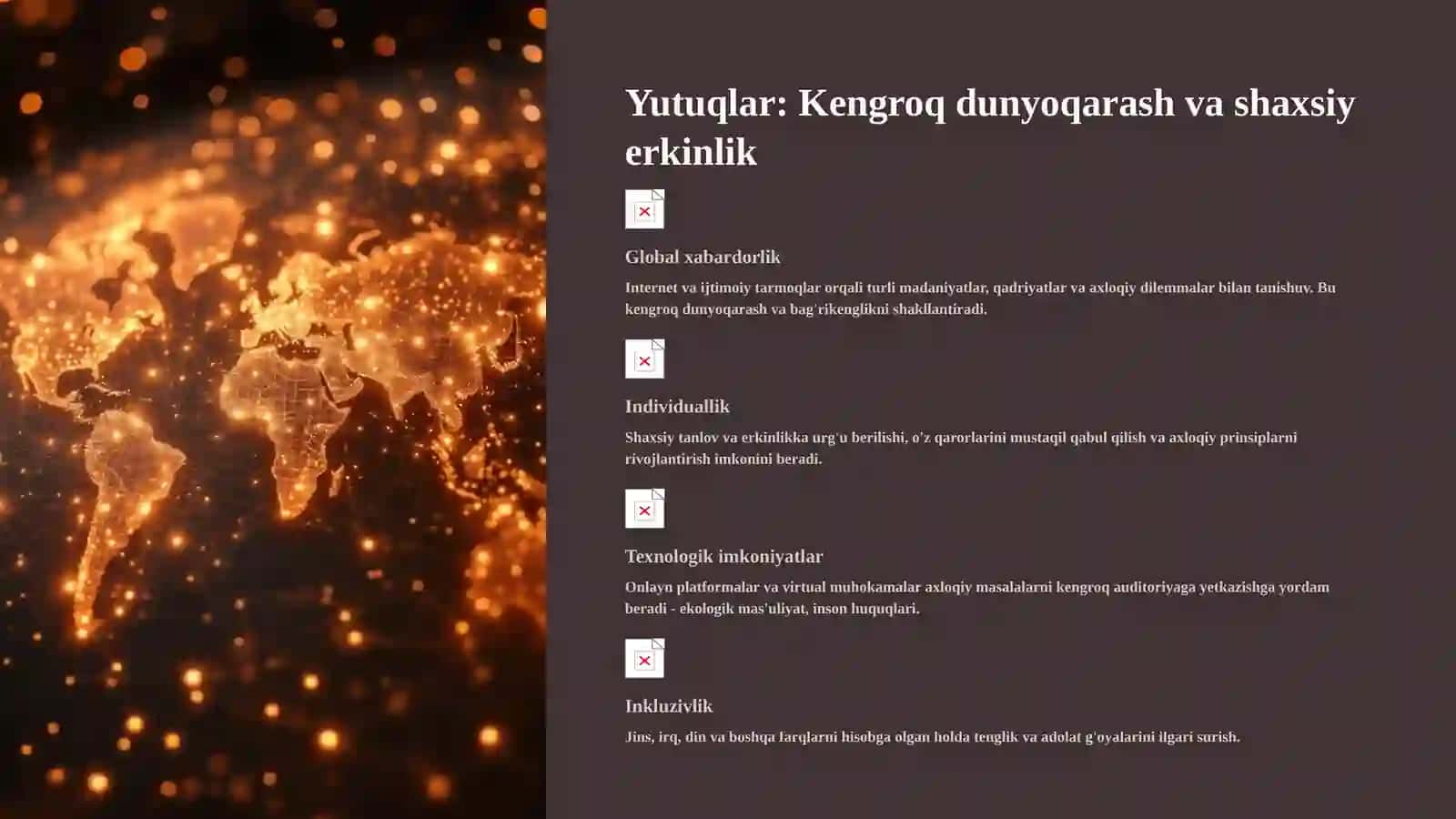 Zamonaviy axloqiy tarbiyaning yutuqlari va kamchiliklari 3