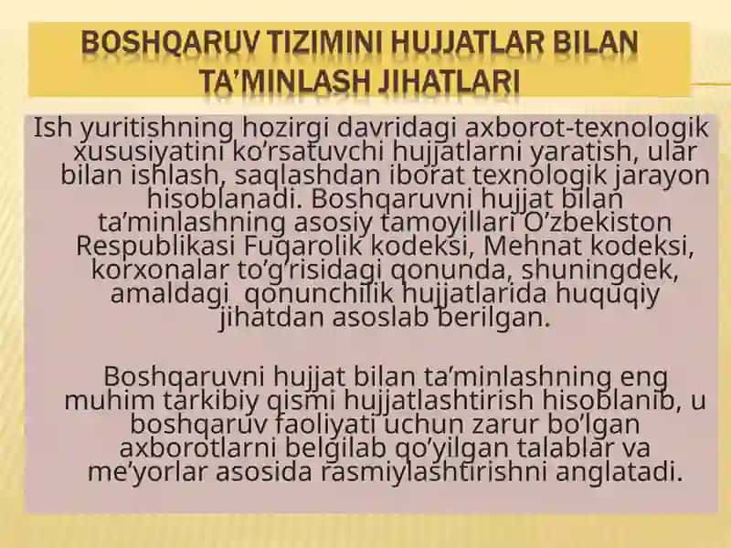 Ish yuritishning samaradorligi 3