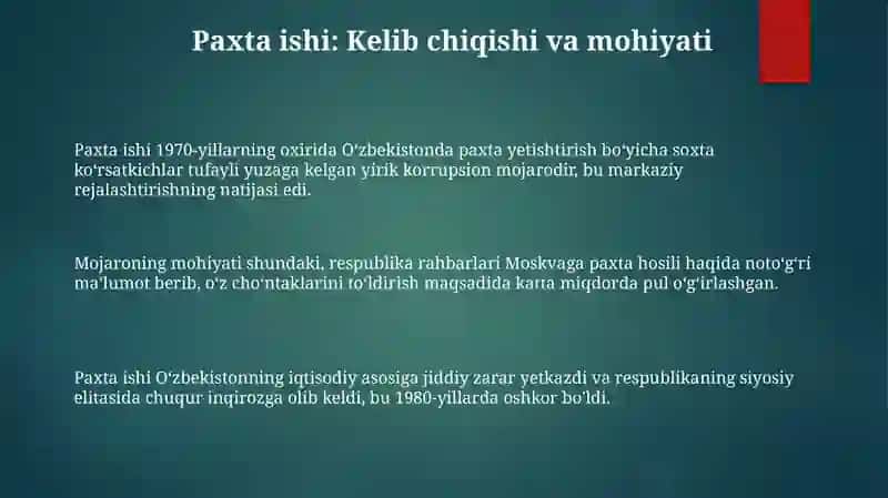 Paxtaishioʻzbekishioqibatlari 3