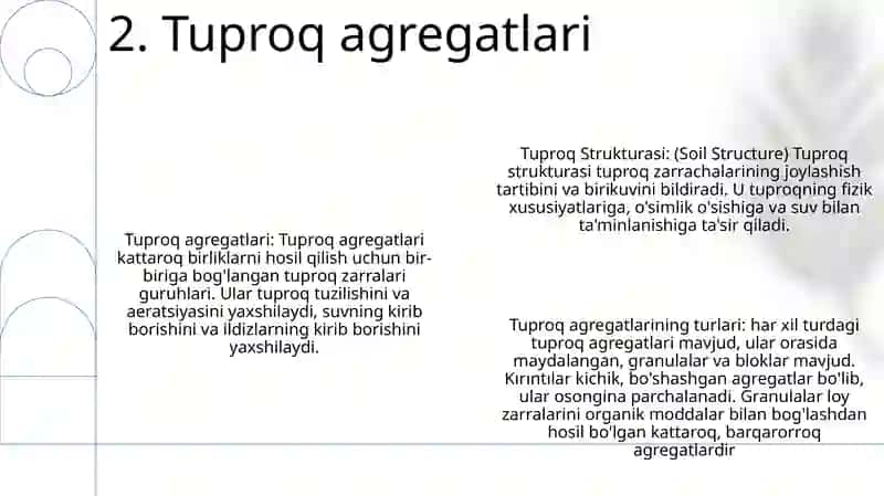 Tuproq Strukturasi 3