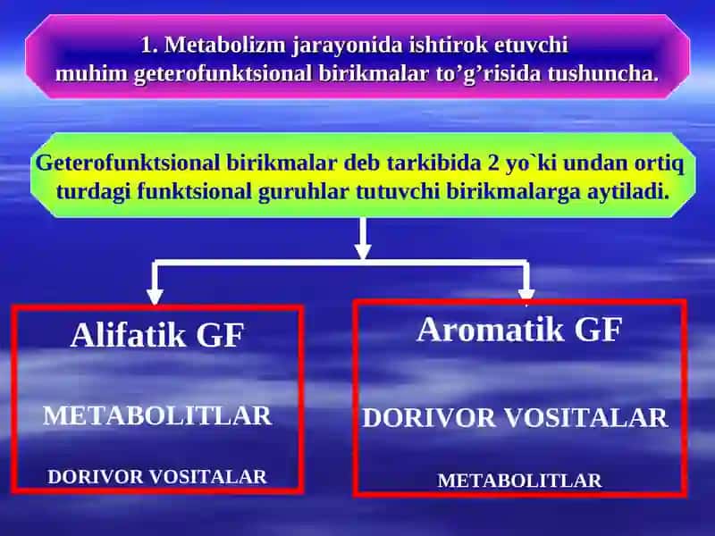 Alifatik va aromatik geterofunktsional birikmalar 3
