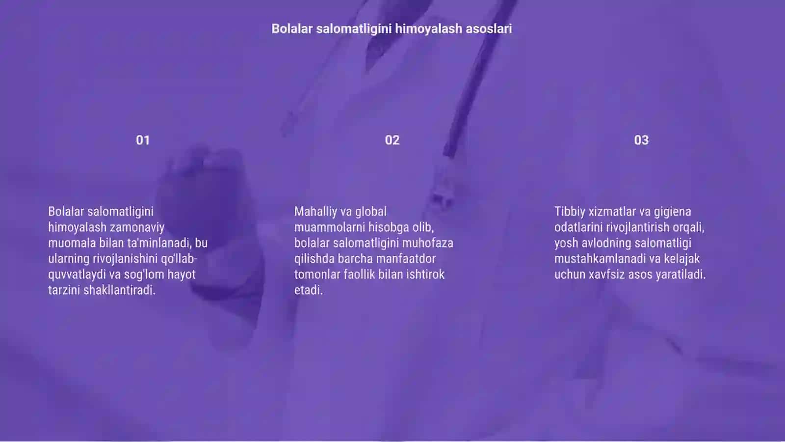 Bolalar salomatligini zamonaviy muomolari 3