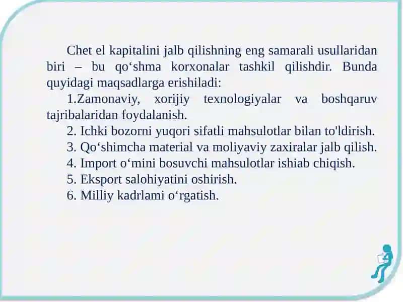 Tashqiiq tisodiy faoliyat shakllari 3