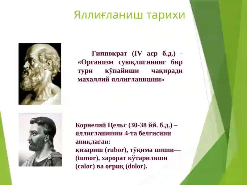 Яллиғланиш патофизиологияси 3