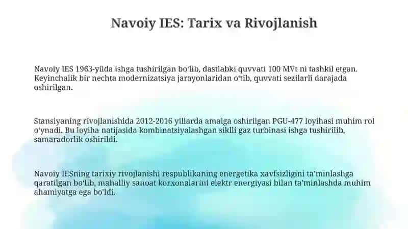 Navoiy IES haqida 3
