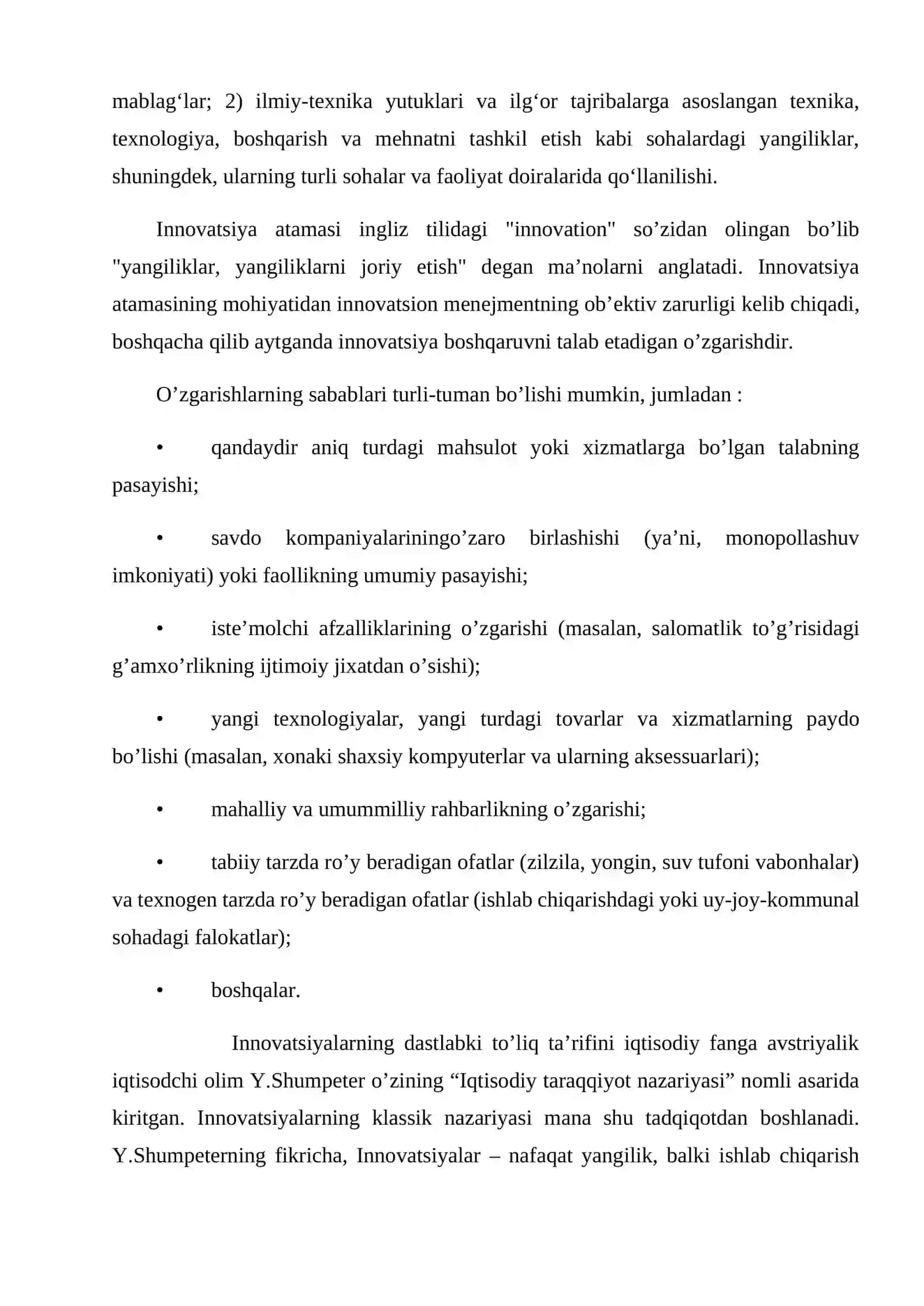 Ishlab chiqarishda innovatsiyaning portfel tahlili 3