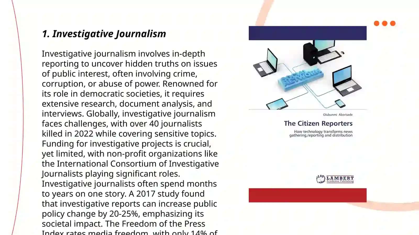 News Gathering and Delivering 3