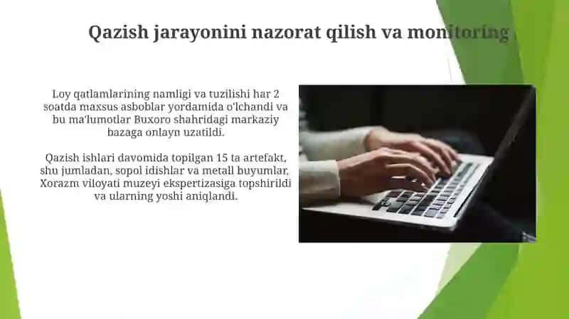 Cavna saytida ishlash 3