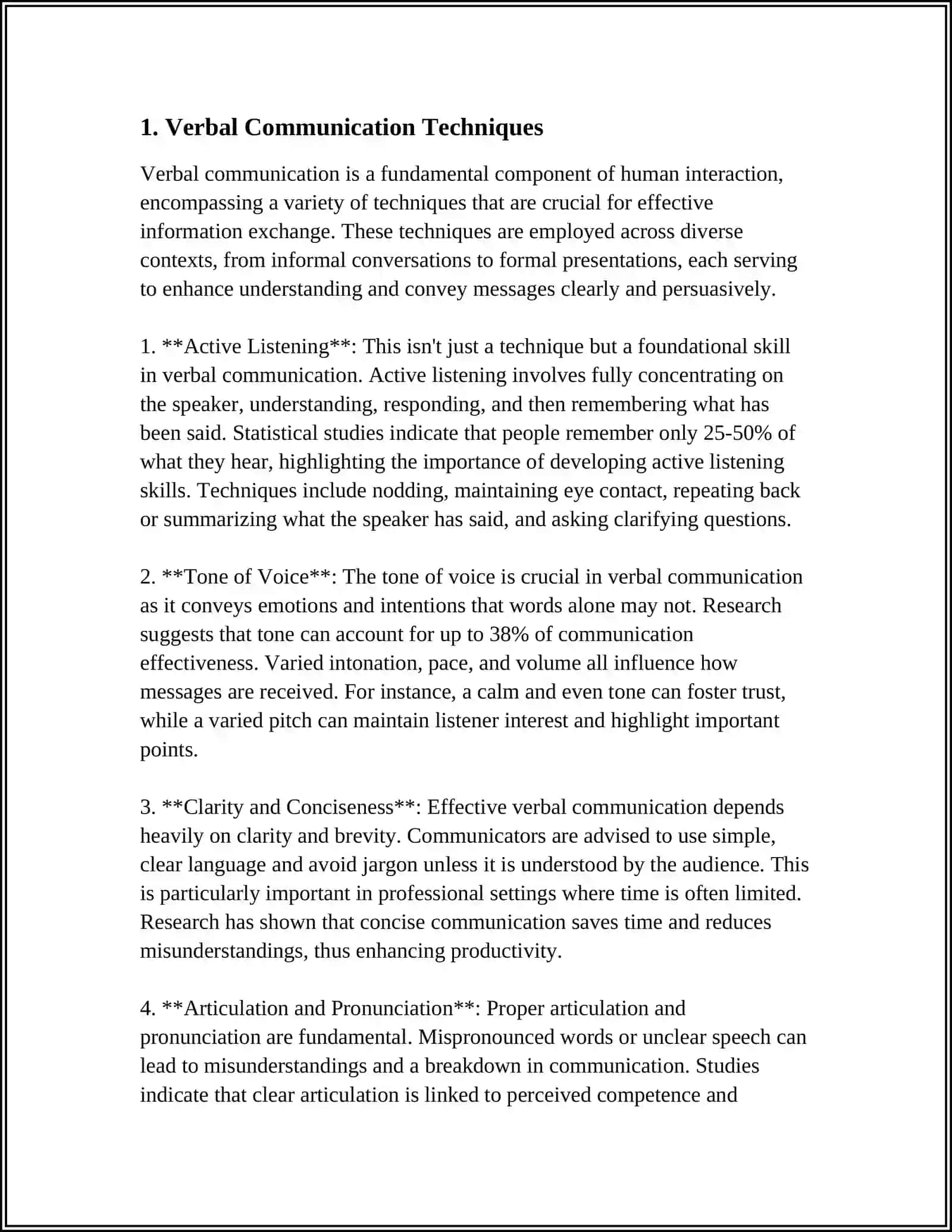 VERBAL AND NONVERBAL COMMUNICATION 3