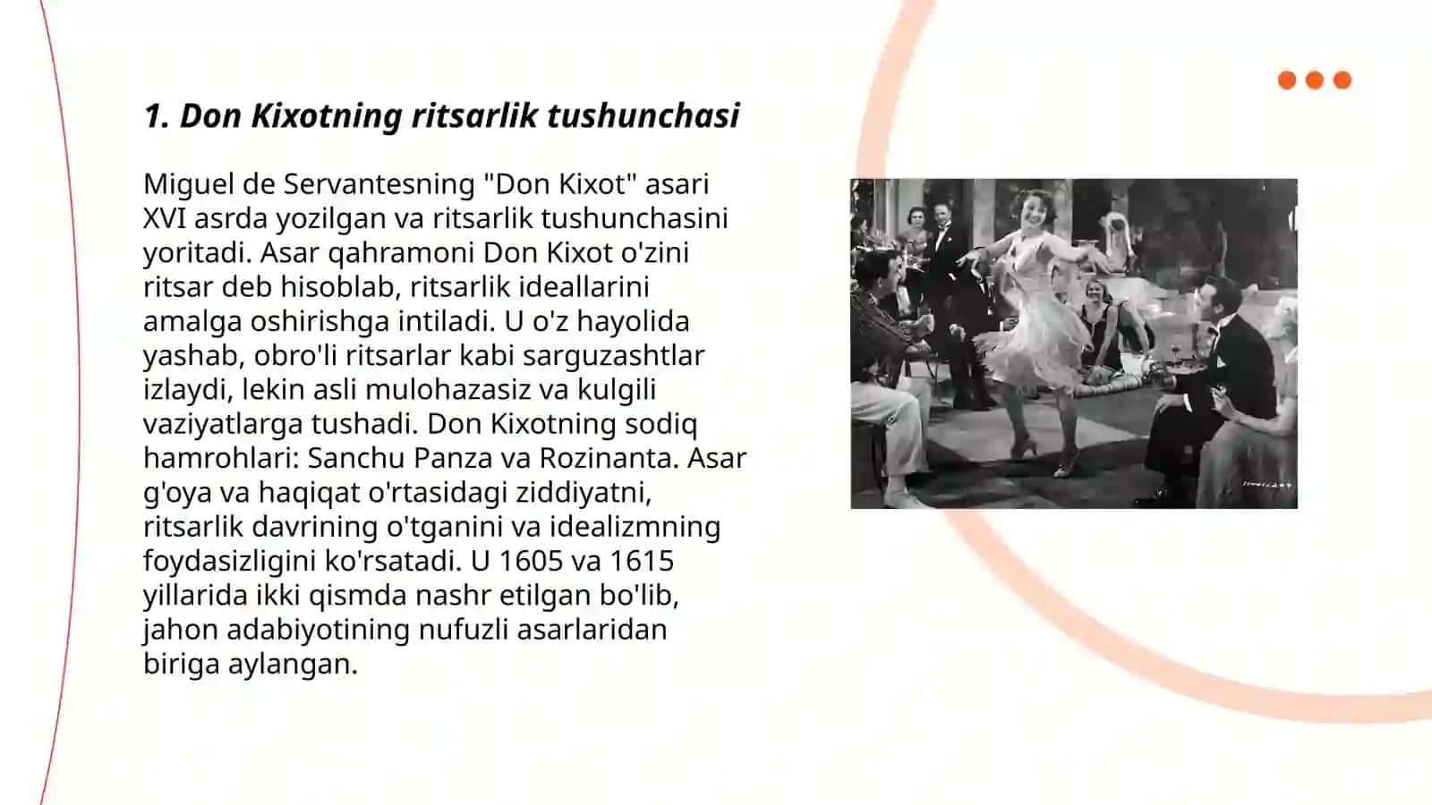 Servantesning " Don Kixot" asari 3