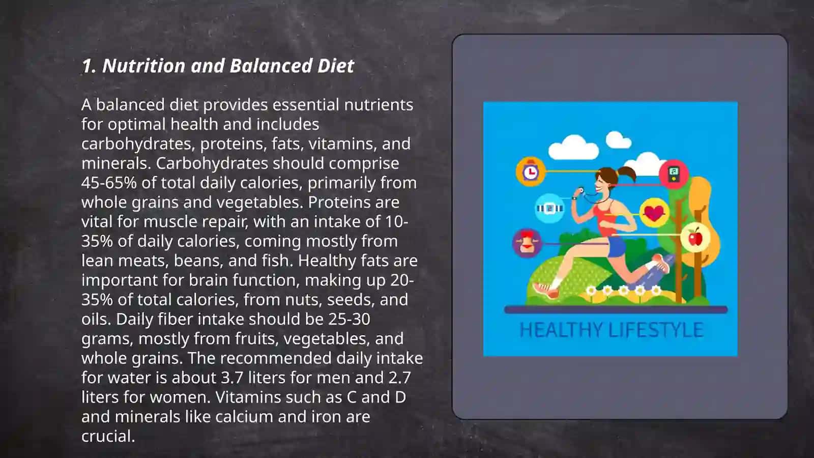 Healthy lifestyle 3