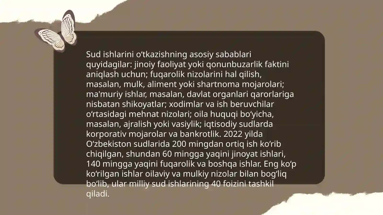 Sud ishlarini oʻtkazish tartibi 3