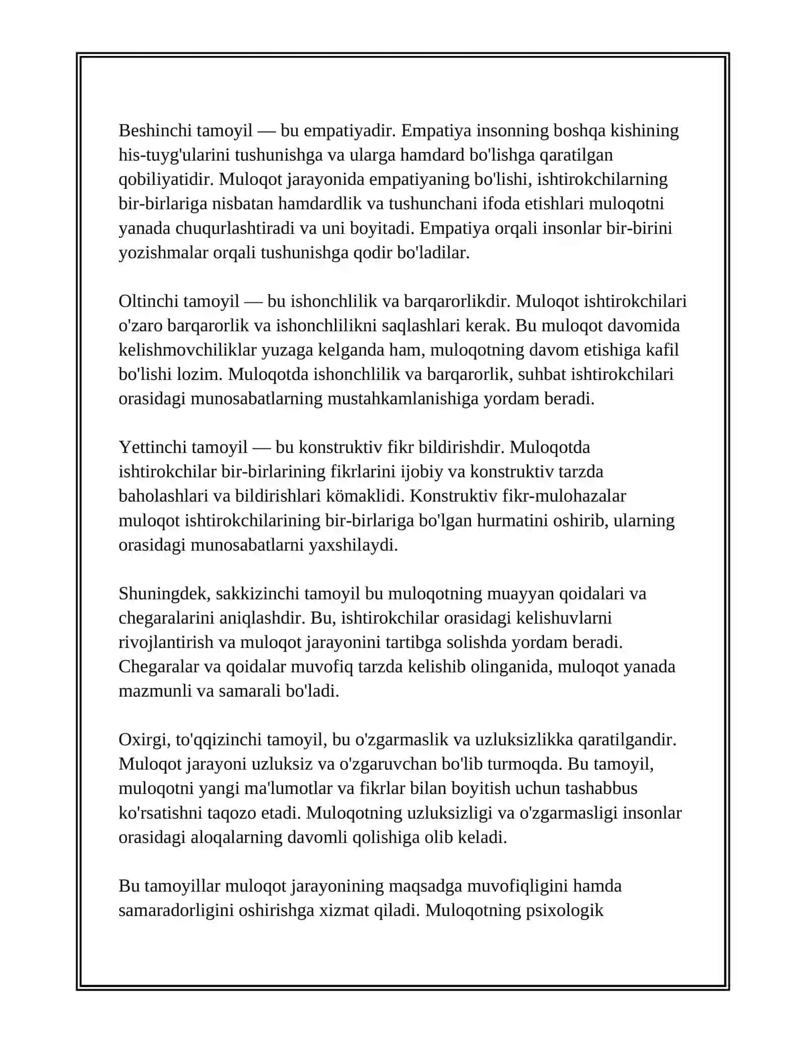 MULOQOTNING PSIXOLOGIK TOMONLARI 3