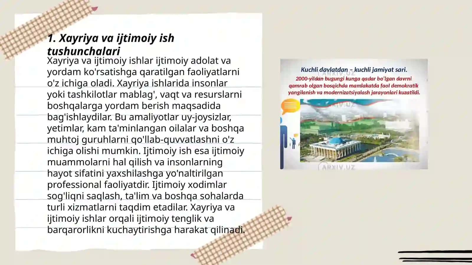 Xayriya va ijtimoiy ish oʻrtasidagi farq 3