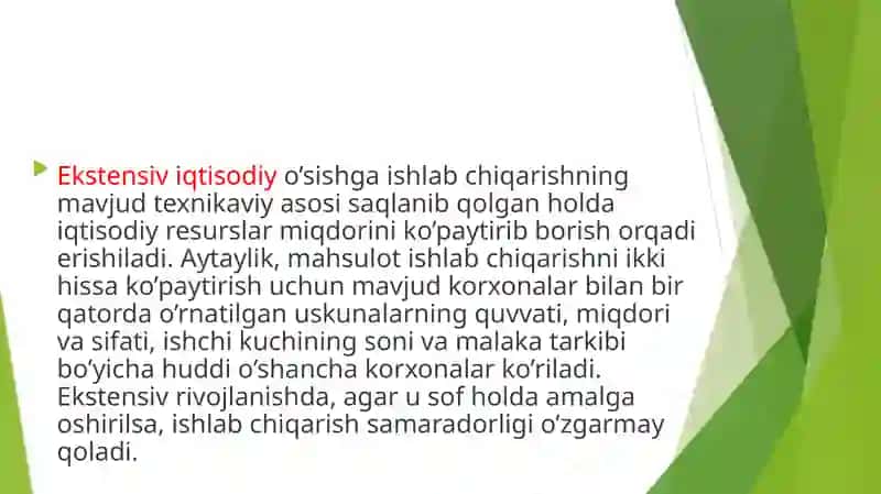 iqtisodiy osish tushunchasi 3