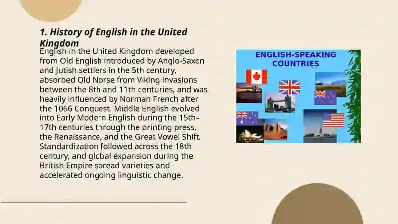 History of English in the United Kingdom 3