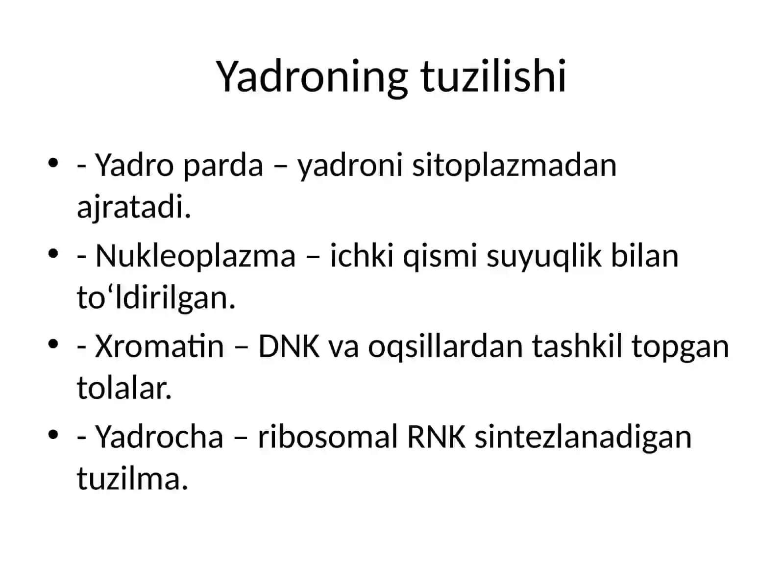 Xujayra Yadrosi 3