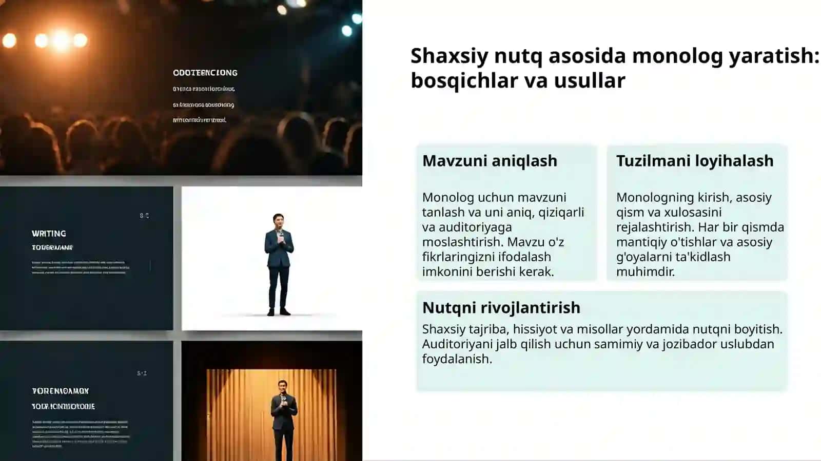 Yozma va og'zaki nutqni rivojlantirish 3