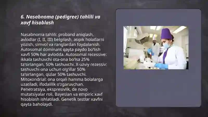 Tibbiy genetik maslahat 3