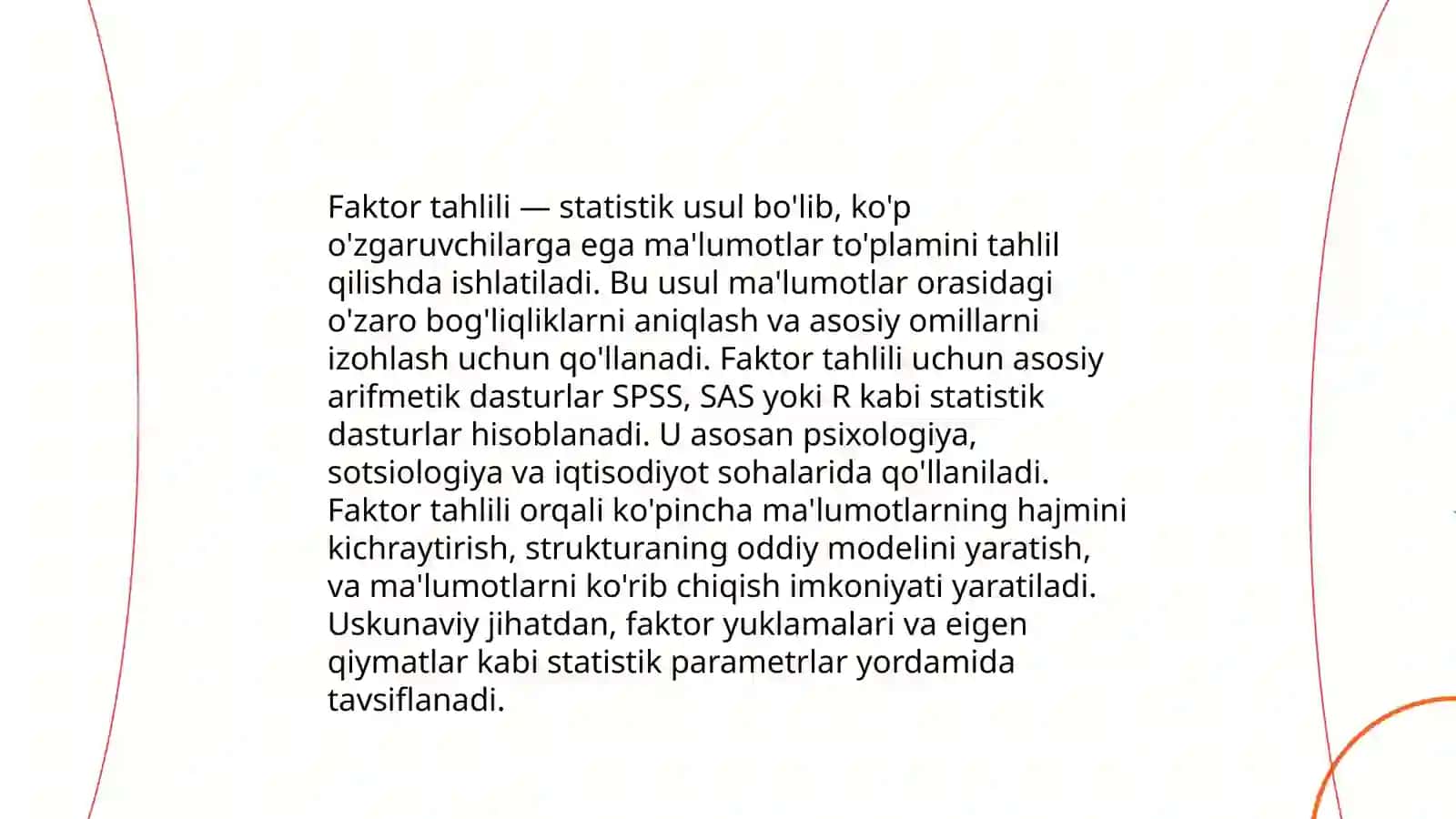 Faktor tahlili 3