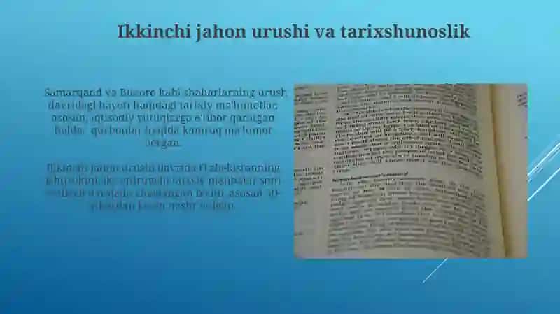 Ikkinchi jahon urushi va tarixshunoslik 3