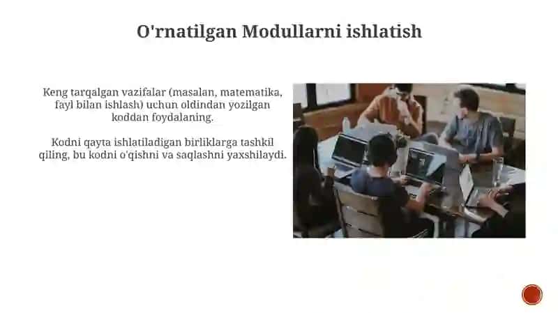 Pythonda modular bilan ishlash 3