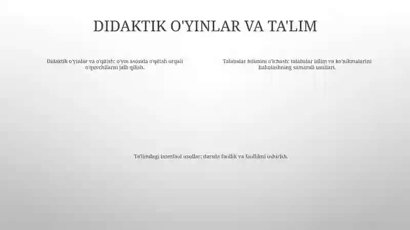 BoshlangʻIch Sinf Matematika Darsida Interfaol Metodlardan Foydalanish 3