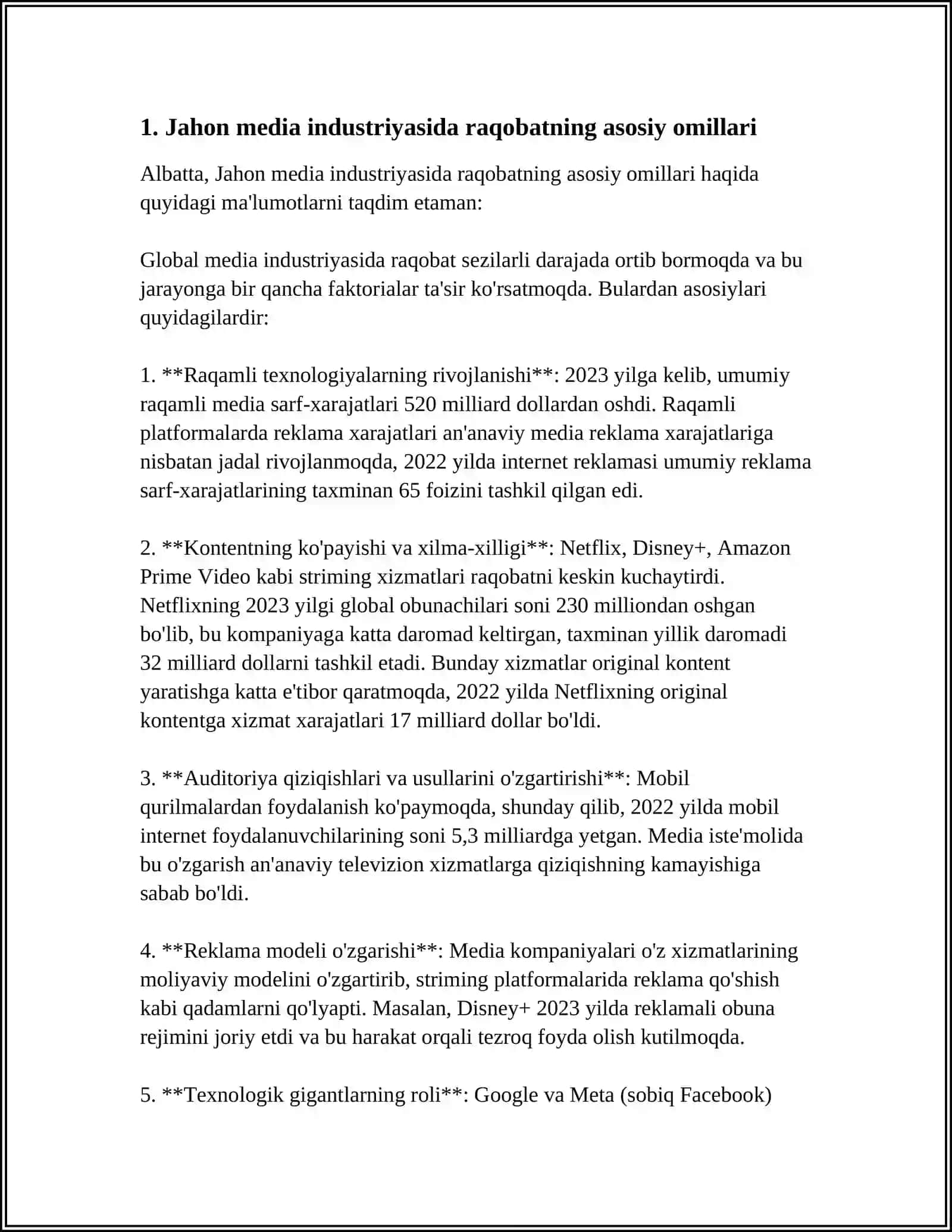 JAHON MEDIA VA AXBOROT MAKONIDA RAQOBAT MUHITI 3