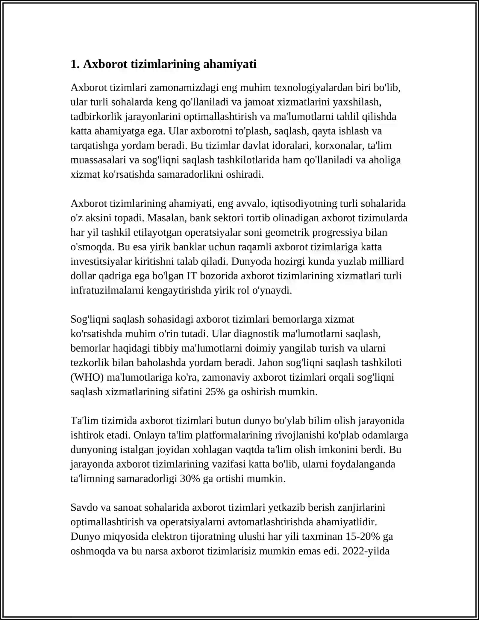 AXBOROT TIZIMLARINING TUSHUNCHASI 3