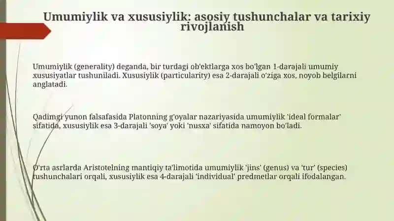 Umumiylik va xususiylik dialektikasi 3
