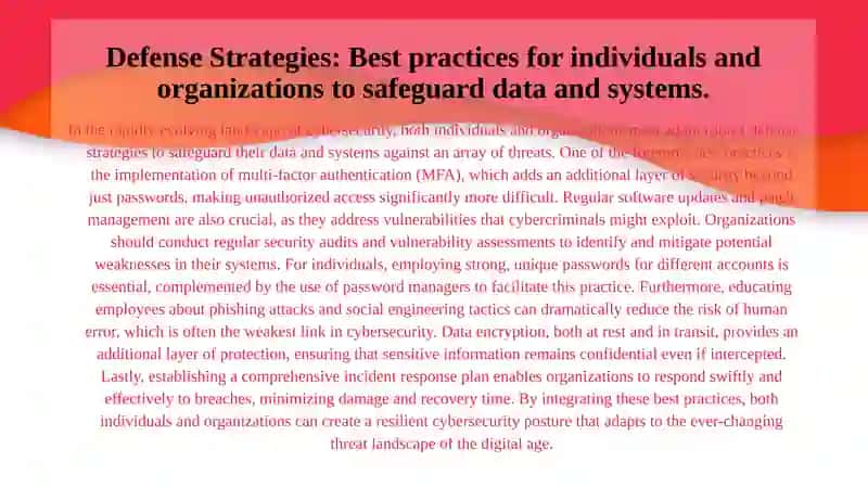 Cybersecurity in the Age of the Internet 3