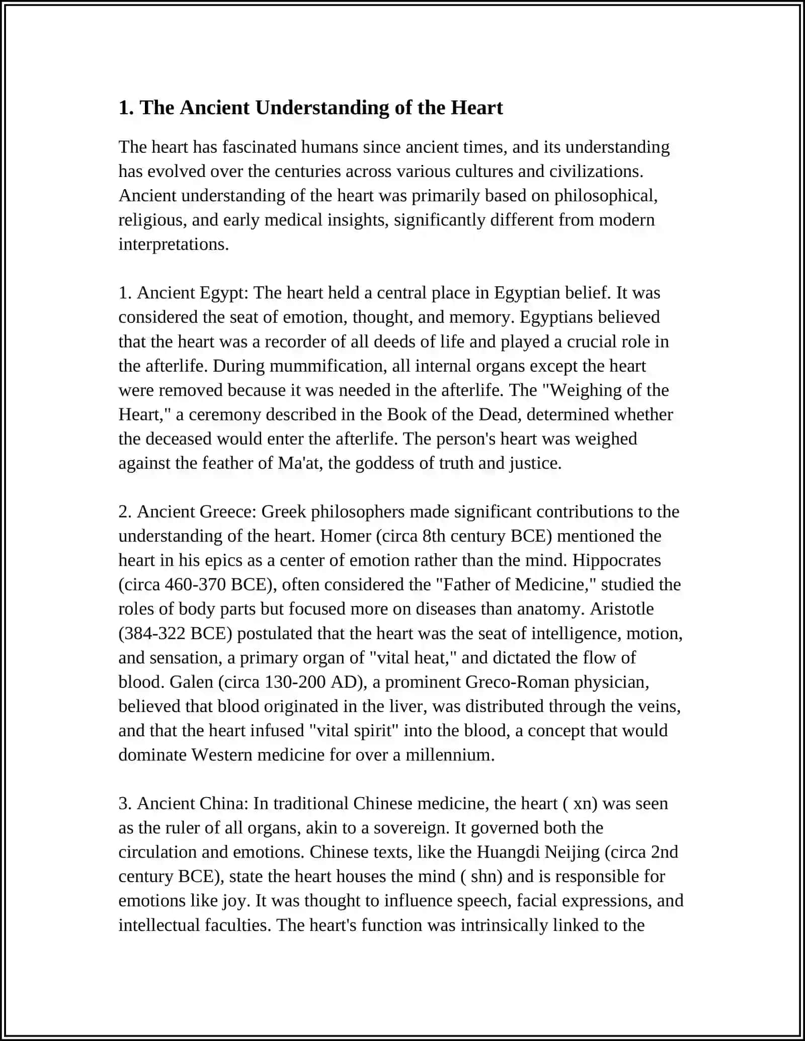 THE HISTORY OF CARDIOVASCULAR DISEASE 3