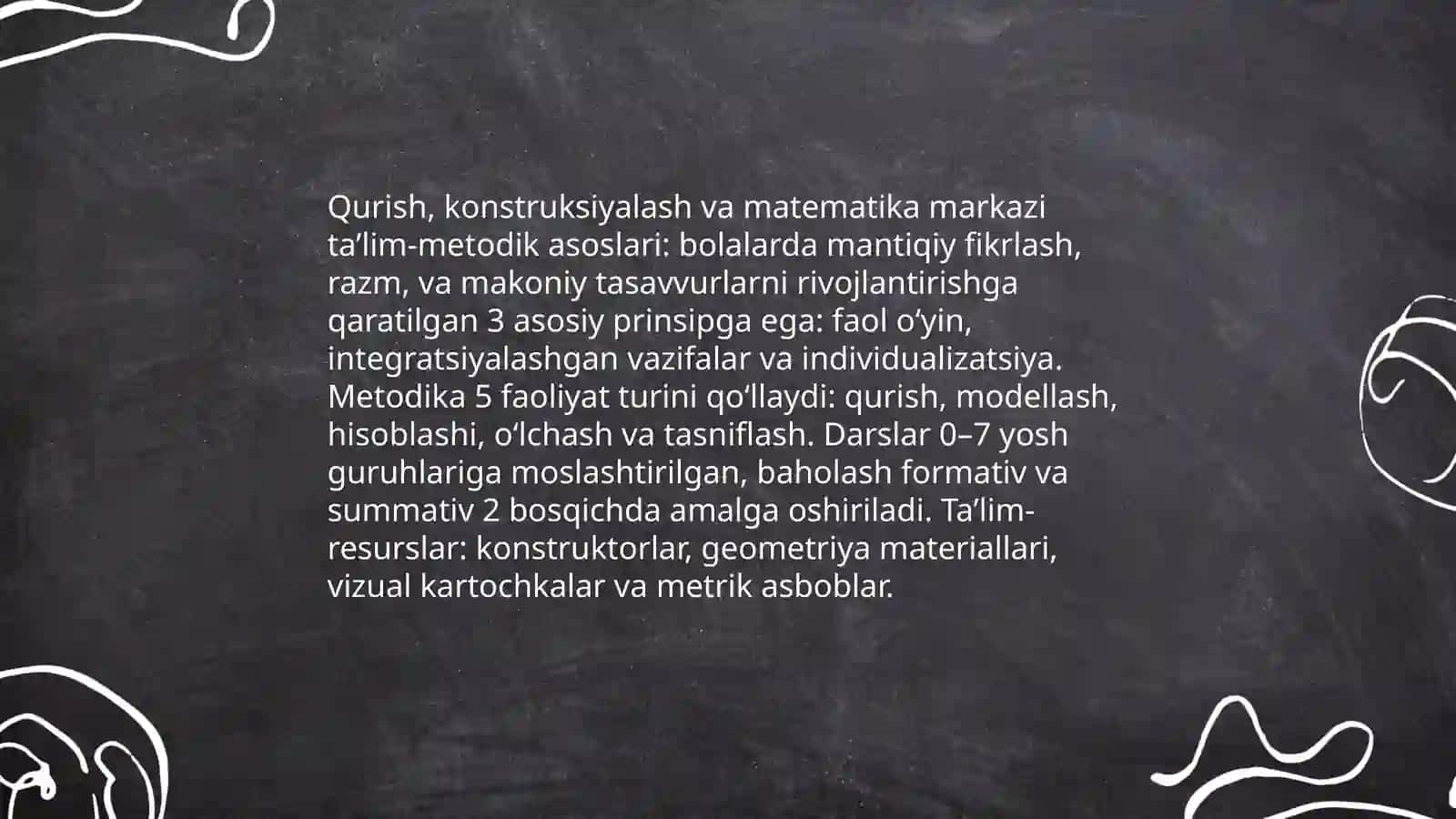 Qurish, konstruksiyalash va matematika markazining o‘rni 3