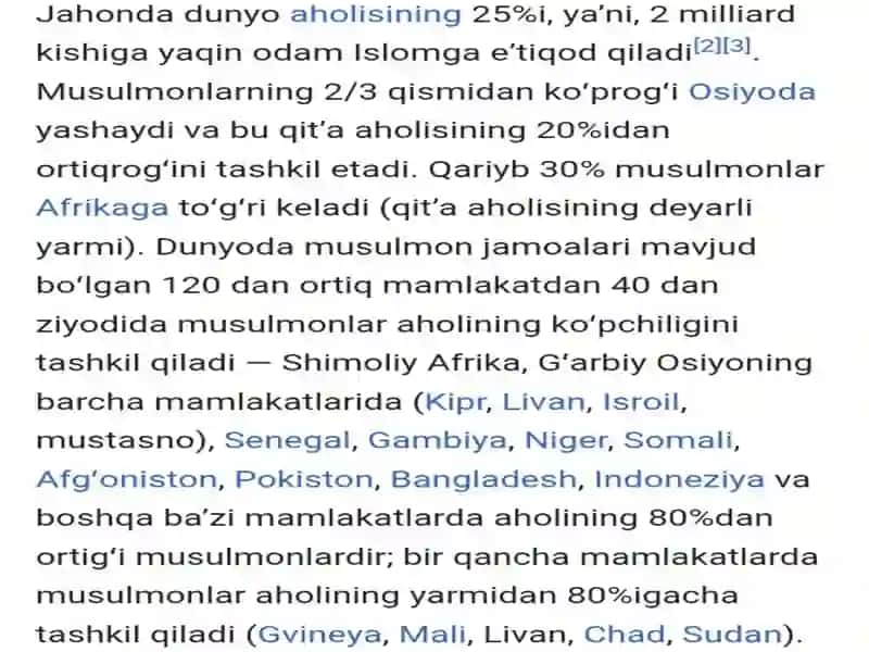 Islom dini haqida 3