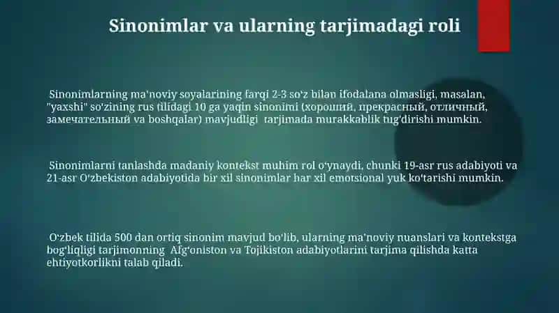 So'zma-so'z tarjima muammolari 3