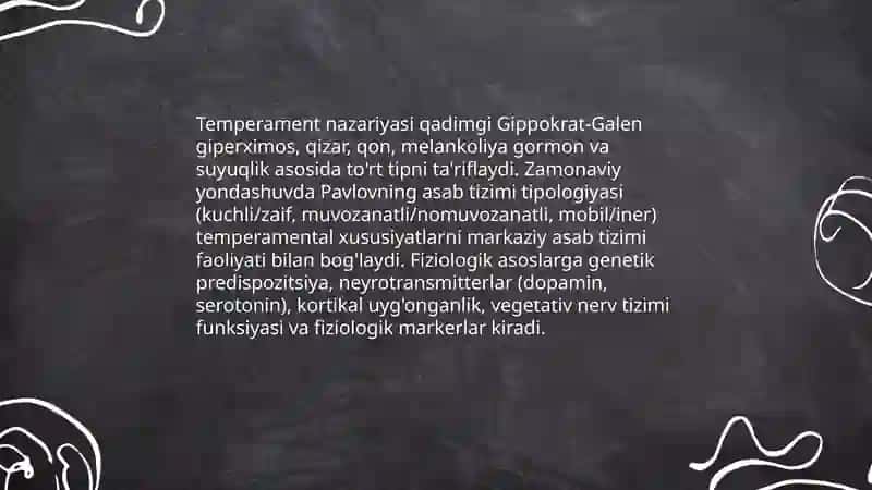 Temperament turlarining fiziologik asoslari 3