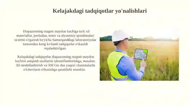 Diapazonning Maydon Kuchi Tushunchasi 3