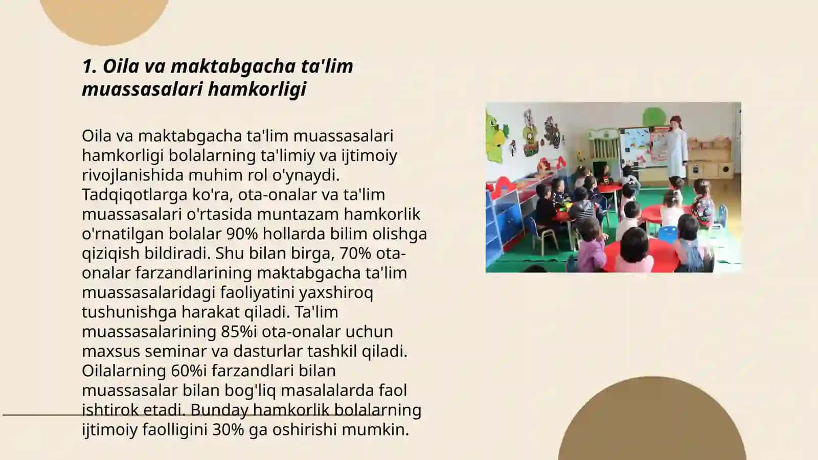 Oila va maktabgacha ta'lim muassasalari hamkorligi 3