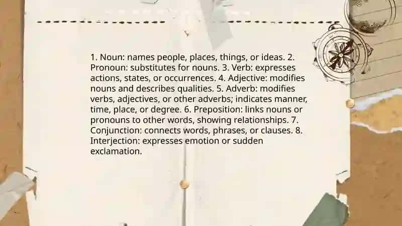 Parts of Speech Classification 3