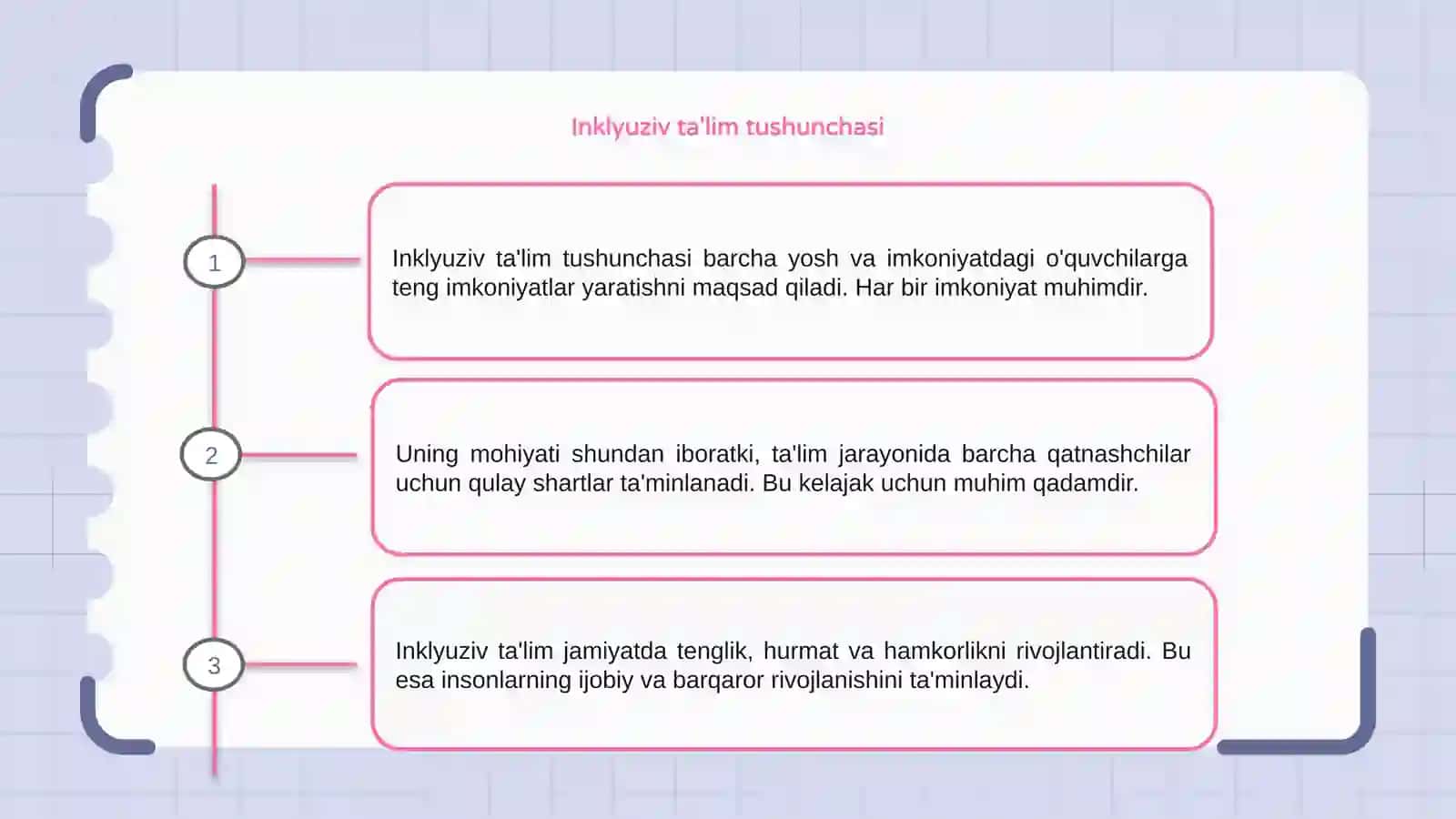 Inklyuziv ta'lim tushunchasi va uning mohiyati 3