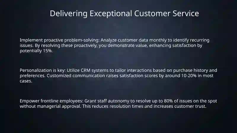 Delivering Exceptional Customer Service 3