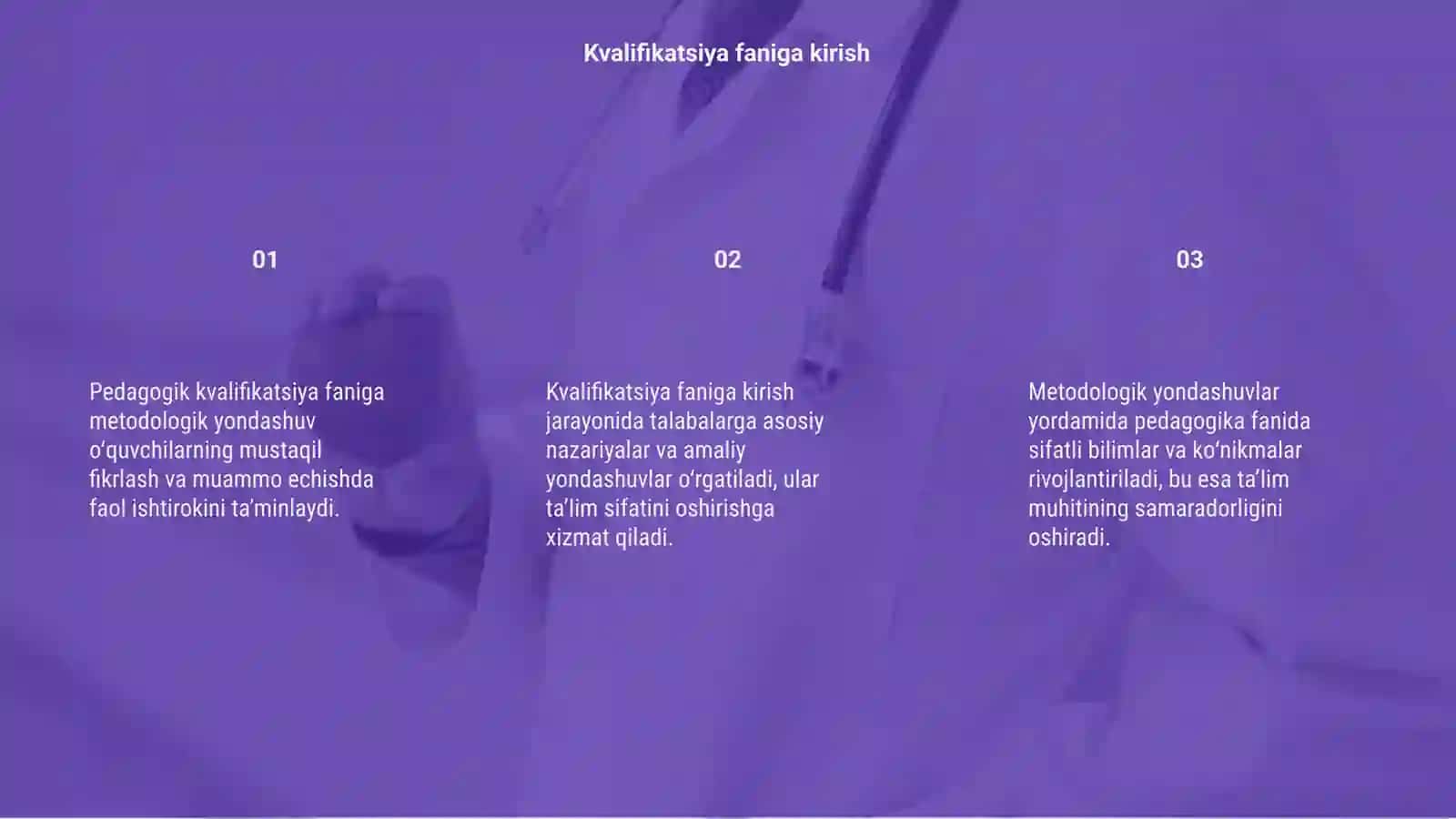 Pedagogik kvalimentriya faniga metodilogik yondashuv 3