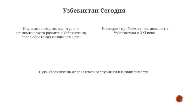 Узбекистан свой путь Независимости 3