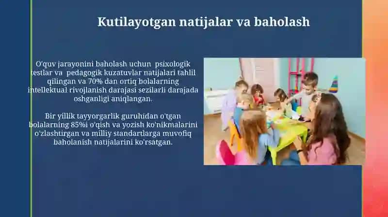 Bir Yil Tayyorgarlik Dasturi 3
