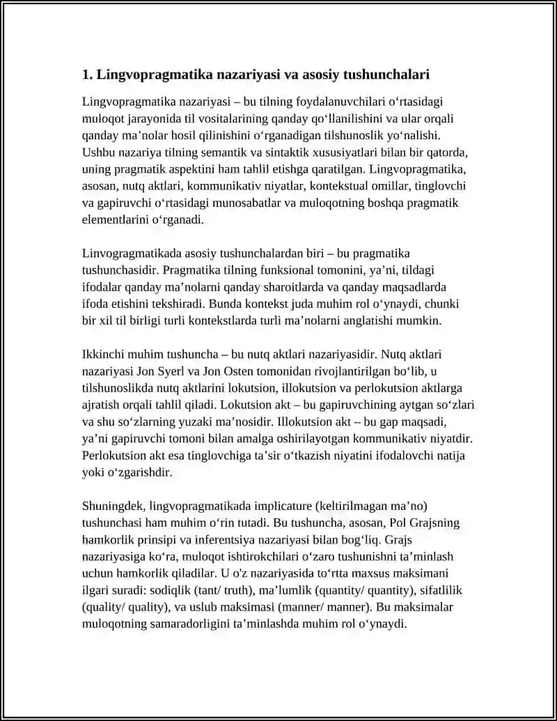 LINGVOPRAGMATIKA VA PARALINGVESTIKA 3