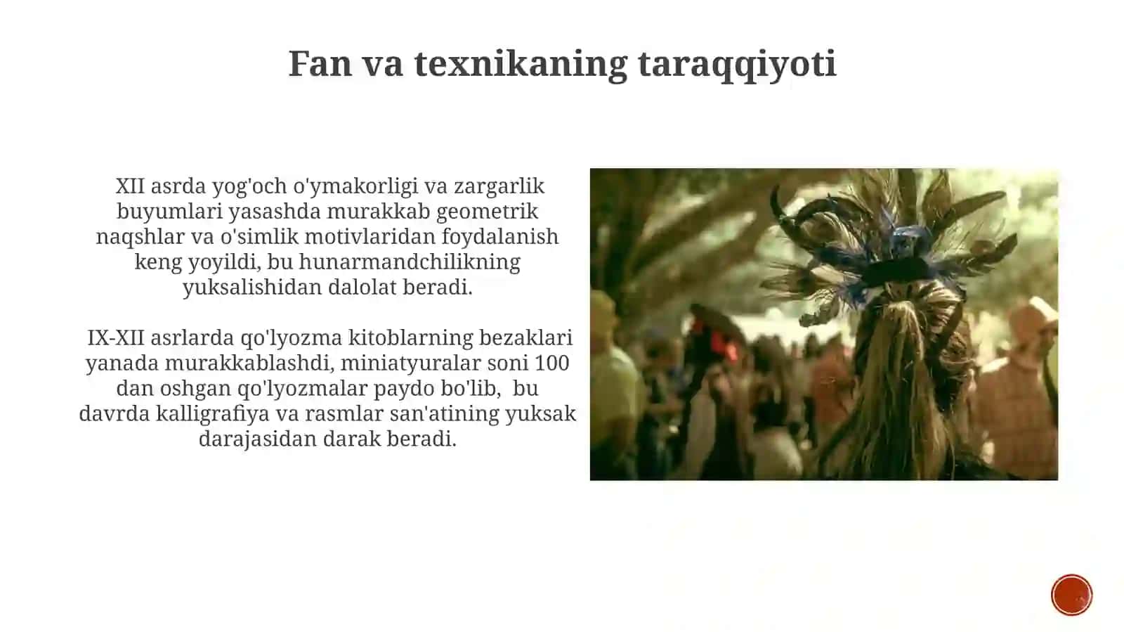 IX-XII asr madaniy uyg'onishining ta'siri va merosi 3